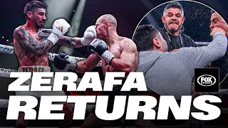Inside Michael Zerafa's Rollercoaster Fight Run 👀 | Main Event | Fox Sports Australia