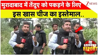 Moradabad Leopard Attack:तेंदुए को पकड़ने के लिए पिंजरे में बकरा! बताई वजह..| Breaking news