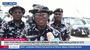 Ondo Police Commissioner Visits Worship Centre, Seeks Installation Of CCTV