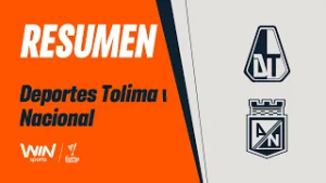 Tolima vs. Nacional (resumen y goles) | Liga BetPlay Dimayor 2026-1 | Fecha 9
