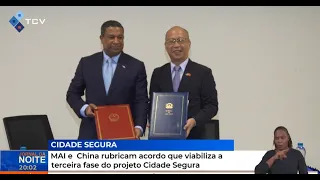 Ministry of Internal Administration and China sign agreement enabling the third phase of the Safe...