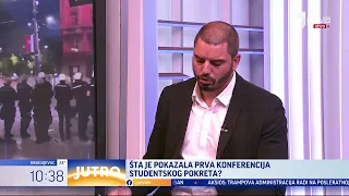 Gost "Jutra": lider Srpskih suverenista Vukša Dragović