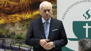 KERESZTÉNYDEMOKRATA TEADÉLUTÁN HARRACH PÉTERREL
