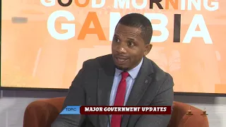 Information Minister Dr. Ceesay highlights some of the major Government activities of the Week