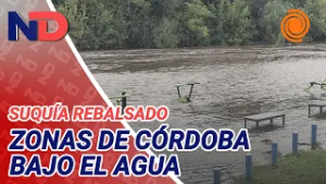 Crecida del Suquía: el agua está AL BORDE de LLEGAR al PUENTE 15 tras abrir válvulas del San Roque