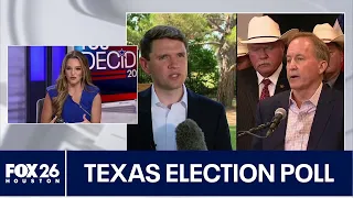 Poll shows tight Texas election races
