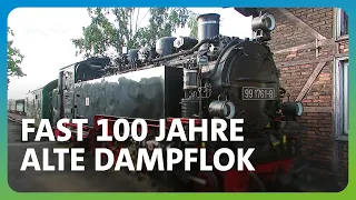 Liebe zur Eisenbahn: 22-Jähriger fährt historische Dampflok | MDR um 4 | MDR