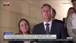 Súlyos jogállamisági aggályokat fogalmazott meg Tarlós István - HírTV