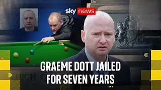 Ex-world snooker champion Graeme Dott jailed for child sex abuse