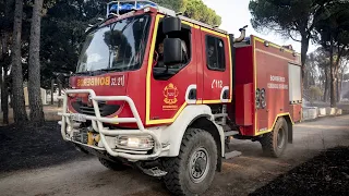 Race against time at the Sierra Oeste wildfire before the new heat wave hits
