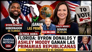 FLORIDA: CANDIDATOS DE TRUMP GANAN LAS PRIMARIAS REPUBLICANAS PARA GOBERNADOR Y EL SENADO