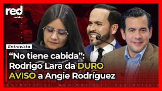 De La Espriella WARNS ANGIE RODRÍGUEZ after Petro scandal: Rodrigo Lara CONFIRMS DECISION
