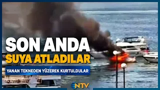 Breaking News: Alarming Boat Fire off the Coast of Balat! | NTV