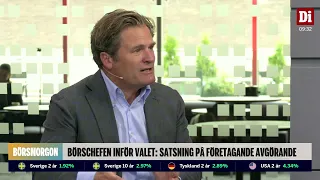 Börschefen: "Viktigt att Europa ställer om och följer Sverige"