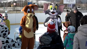 Dětský karneval na ledě v Nýrsku