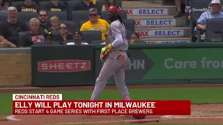 Elly De La Cruz will play Monday in Milwaukee