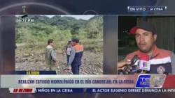 Hydrological study conducted on the Cangrejal River in La Ceiba