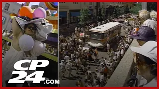 ‘Stop hating us’: Thousands march in gay and lesbian pride parade in 1996 | From the Archives