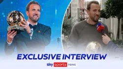 "I'm still trying to take it in" | Harry Kane gives exclusive interview after Ballon d'Or win