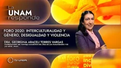 Foro 20.20: Interculturality and gender, inequality and violence. UNAM Responds 1429