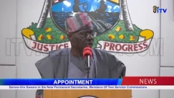 APPOINTMENT: Sanwo-Olu Swears In Six New Permanent Secretaries, Members Of Two Service Commissions