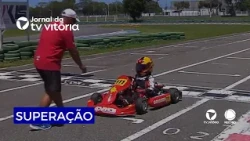 Boy with rare disease fights to achieve his dream of becoming a race car driver