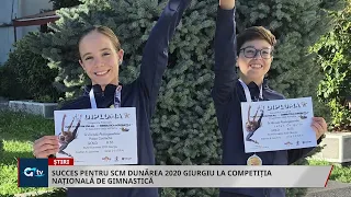 SUCCESS FOR SCM DUNĂREA 2020 GIURGIU AT THE NATIONAL GYMNASTICS COMPETITION