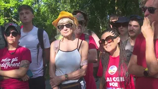 Italian Solidarity Brigade visits mountainous municipality in Granma