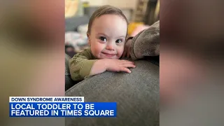Local toddler to be seen in Times Square Down syndrome campaign