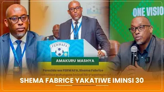 SHEMA FABRICE YAKATIWE GUFUNGWA IMINSI 30 Y’AGATEGANYO