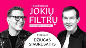 Dž. Siaurusaitis – apie laukinius TV laikus, vaidmenų šleifą ir kivirčus su žmona