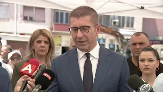 Мицкоски: СДСМ и Левица да ги остават политичките мотиви и да се вратат во собрание