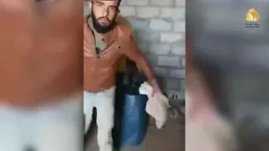 داهمت فرقة التحري والقبض التابعة لكتيبة خالد بن الوليد احد الأوكار في شركة الصينية