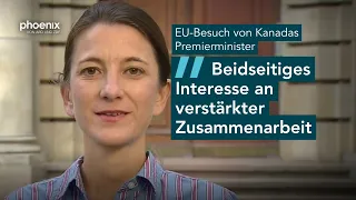 Laura von Daniels (Wirtschaftssexpertin) zum EU-Besuch des kanadischen Premierministers | 17.09.26
