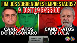 Why is the Justice System banning names like "Bolsonaro" and "Lula" on the ballots? - 4k