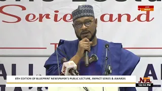 Gov. Dauda Lawal's Goodwill Message @ The 8th Edition Of Blueprint Newspaper's Public Lecture/Awards