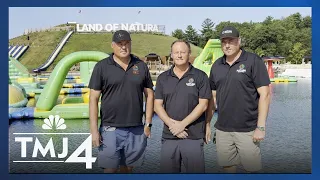 Three brothers raised in Wisconsin Dells built a water park powered by nature, not chlorine