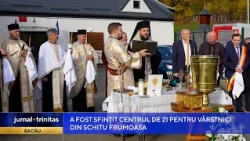 Sfințirea Centrului de zi pentru vârstnici din Schitu Frumoasa, județul Bacău