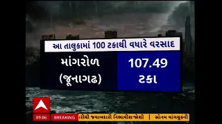 Gujarat Rain Data | ગુજરાતમાં કયા વિસ્તારમાં કેટલો પડ્યો વરસાદ? | Gujarat Monsoon