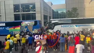 Black Stars Arrive In Kansas Ahead Of Game Against Colombia
