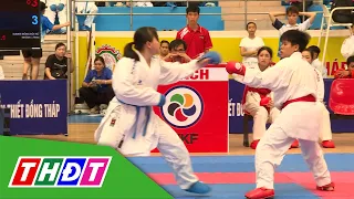Kịch tính môn Karate Đại hội TDTT tỉnh Đồng Tháp | THDT