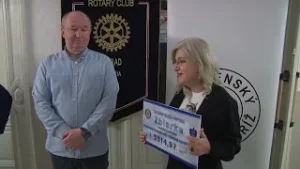 Dar rotariánov Slovenskému červenému krížu