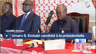 Guinée-Bissau : Umaro Sissoco Embaló candidat à la présidentielle 2026