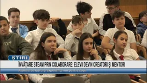 ÎNVĂȚARE STEAM PRIN COLABORARE: ELEVII DEVIN CREATORI ȘI MENTORI