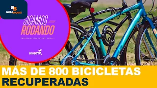 Is the new anti-bicycle theft strategy in Bogotá working? | CityTv | ArribaBogotá