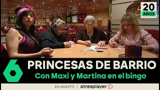 'La Jessy' y 'la Iratxe' unen a sus abuelas en una tarde de bingo  - Princesas de Barrio