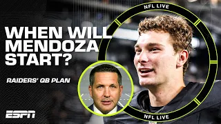 Could Fernando Mendoza start for the Raiders in Week 1? 👀 + Latest injury updates | NFL Live