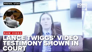 RAW: Video testimony from Tyler Robinson’s former partner Lance Twiggs shown in court