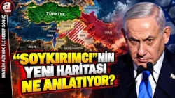 What Does the Map Shared by "Genocidal" Netanyahu Tell Us? | A Haber