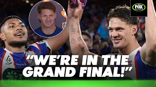 "It feels UNREAL!" 🤩 Newcastle win all-timer prelim to make first Grand Final since 2001! 🔥 | FSN